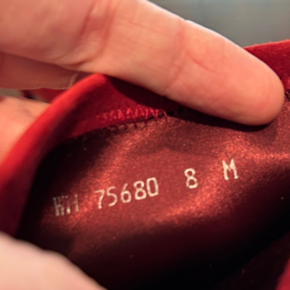 Stuart Weitzman Red Heeled Boots - Picture 7 of 8